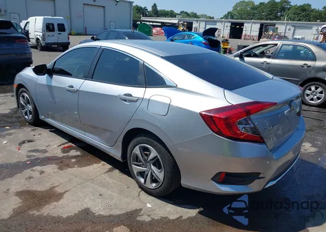 2019 Honda Civic Lx из США, поврежденный, VIN 2HGFC2F66KH559240
